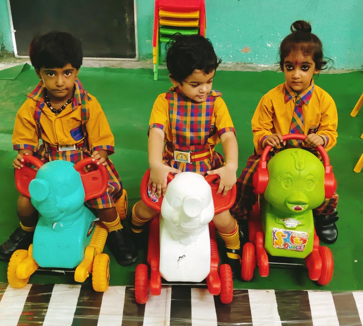 Nursery classroom at S. M. INTERNATIONAL SCHOOL 